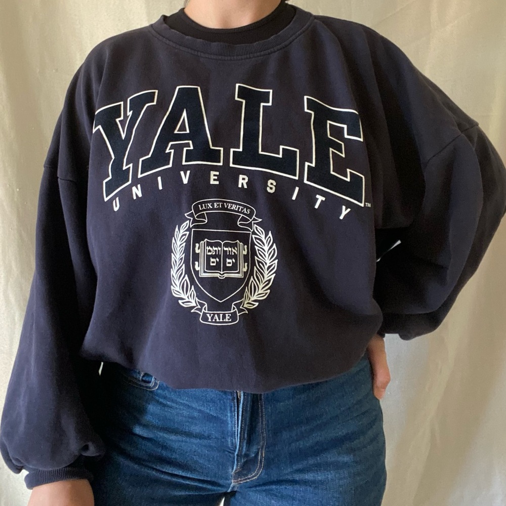 H&M Yale University Crewneck Sweater